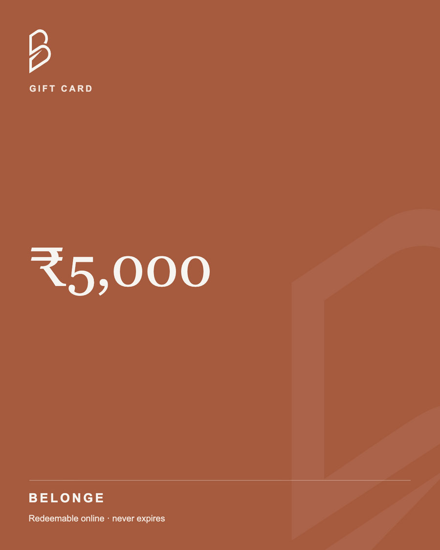 Belonge Gift Card ₹5,000