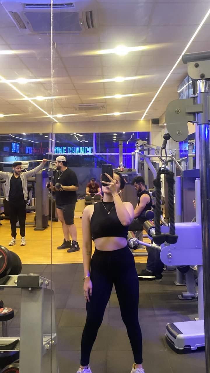 Komal Shetty, photographed at her gym